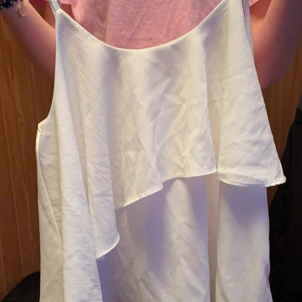 White crop top from forever 21